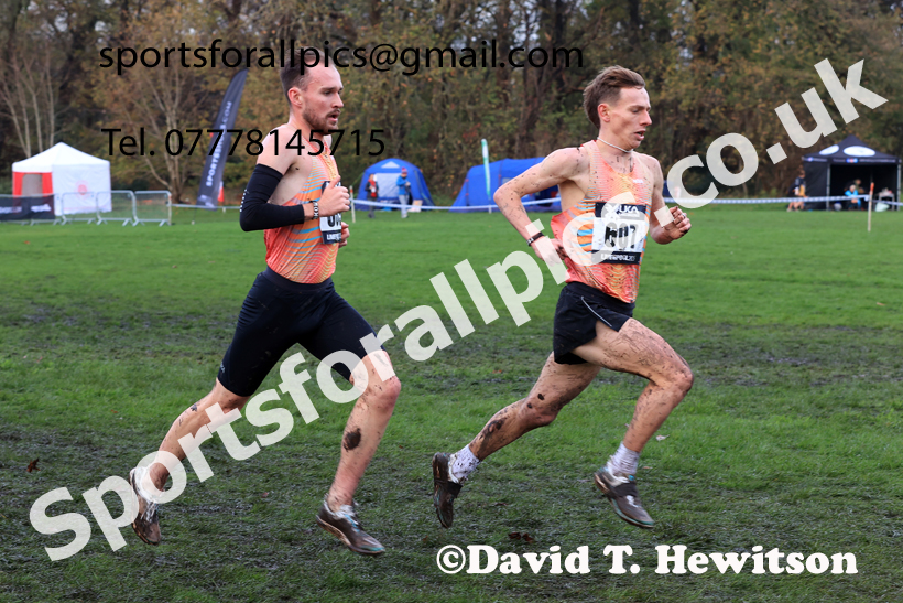 Senior Mens and Under-23s 2025 Liverpool Cross Challenge, Sefton Park, Saturday, November 22th. Photo: David T. Hewitson/Sports for All Pics